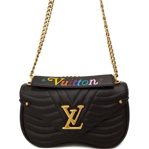 Louis Vuitton New Wave Chain Bag MM Noir - Picture 1 of 7
